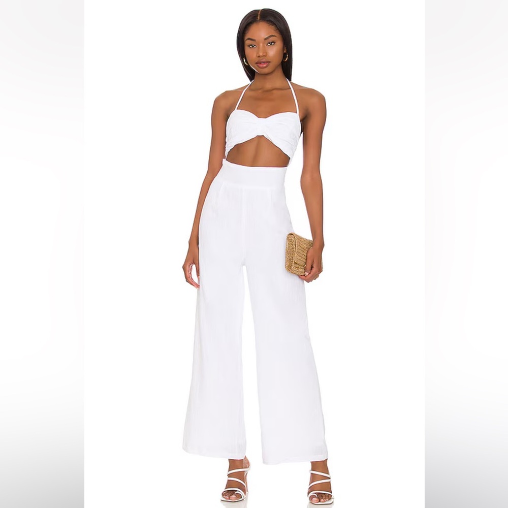 Revolve SNDYS Boat Linen Jumpsuit